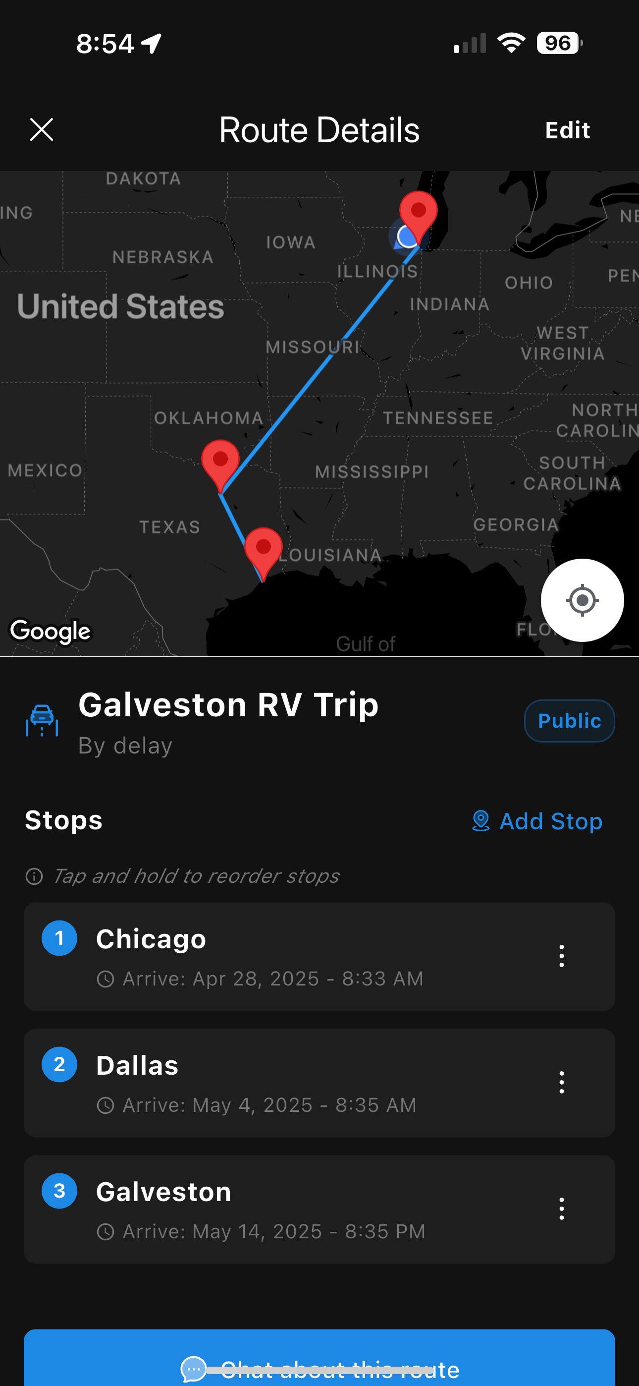 Route Planning